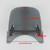 Windshield Windscreen Protector fit for HONDA REBEL 1100 DCT CMX 1100 2021-2022 Gray Windshield Windscreen Protector fit for HONDA REBEL 1100 DCT CMX 1100 2021-2022 Gray