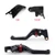 Short Clutch Brake Lever fit for Speed Triple R 2016-2018 Tiger 1050 Scrambler BLK