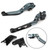 Adjustable Extendable Brake & Clutch Lever for Speed Triple R 1200 Scrambler BLK
