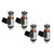 4PCS Fuel Injectors IWP127 Fit Ford Streetka Sportka Ka 1.6I 2N1U9F593JA Petrol