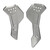 Lower Engine Belly Protection Plates Side Fairing For Trident 660 2021 Titanium