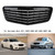 2007-2009 Mercedes Benz W211 E350 500 AMG Front Bumper Grille Grill Gloss Black