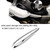 Chrome Side Panel Storage Box Plating Trim Strip For BMW K1600GTL 2011-2018