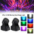 2Pcs 7 x10W Moving Head Stage Light 70W 7 LED RGBW DMX DJ Stage Party Lighting