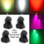 4Pcs 7 x10W Moving Head Stage Light 70W 7 LED RGBW DMX DJ Stage Party Lighting