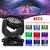 4Pcs 36 x 10W RGBW 4in1 LED Zoom Moving Head 360W Wash Stage Light DMX 15CH