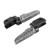 Front Footrests Foot Peg for Aprilia RSV4 Factory 2009-2022 Tuono 660 2021-2022 Gray