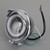 5¡å Motorcycle Bike Chrome Bullet Headlight Spot Fog Lamp Bulb For Harley Chopper,12V Motorcycle Chrome Bullet 5" Headlight Passing Spot Fog Lamp Chopper Cafe,5 inch Motorcycle Headlight Chrome Halo Ring DRL For Cafe Racer Custom Bike