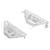 LED Front Turn Signal Light For KAWASAKI NINJA 250 300 400 650 1000 ZX6R Clear