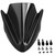 Windshield Windscreen Wind Shield Protector for Kawasaki ER6N ER-6N 2012-2016 BLK Windshield Windscreen Wind Shield Protector for Kawasaki ER6N ER-6N 2012-2016 BLK