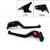 Brake Clutch Levers For Kawasaki ZX6R/ZX636R/ZX6RR ZX 12R Z1000 ZZR600 Black