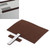 357 Piece Self-Stick Furniture Felt Pads for Hard Surfaces Brown