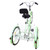 7-Speed 24" Adult 3-Wheel Tricycle Cruise Bike Bicycle With Basket Cyan