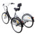 7-Speed 24" Adult 3-Wheel Tricycle Cruise Bike Bicycle With Basket Black