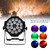 200W 18LED Stage Lights RGBW DMX Color Change Par Light Party DJ Disco Show 200W 18LED Stage Lights RGBW DMX Color Change Par Light Party DJ Disco Show