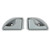 2X Inner Door Handle Gray Front Left + Right For Renault Kangoo Twingo I