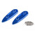 Mirror Eliminator Hole Cap Covers Yamaha YZF R3 (15-16) R25 (13-15) Blue