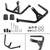 Black Engine Guards Frame Crash Bars Protection Iron Fit For Tr Trident 660 21