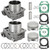 Front N Rear Cylinder Jug Piston Kit For Can-Am Outlander 1000 T3 MAX 2012-2020