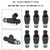 6PCS Fuel Injectors FBJC100 Fit Nissan 350Z 03-04 Infiniti G35 2003-2004 3.5L V6