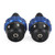 Universal Motorcycle 22mm 7/8" CNC Blue Bar End Weight Plugs Sliders 465grams