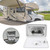 External Caravan RV Shower Box Kit Exterior Faucet Camper Trailer Boat White External Caravan RV Shower Box Kit Exterior Faucet Camper Trailer Boat White