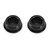 Aluminum Black Frame Hole Caps Plugs Cover Fit for Kawasaki Ninja 250 400 18-22