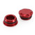 Aluminum Red Frame Hole Caps Plugs Cover Fit for Kawasaki Ninja 250 400 18-22