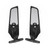 Wing Fin Spoiler Side Rearview Mirrors For Honda CBR125R CBR250R CBR300R CBR650R