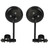 Old style Clamp On 3" Round Black Mirrors For Cafe Racer Chopper Bobber Old style Clamp On 3" Round Black Mirrors For Cafe Racer Chopper Bobber