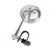 Universal Cafe Racer Short Stem Chrome Clamp on 3" Round Mirror 7/8"- 1" Bar Universal Cafe Racer Short Stem Chrome Clamp on 3" Round Mirror 7/8"- 1" Bar