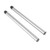 Universal Adjustable Rotatable CNC Billet Clip Ons Fork Tube Handlebar Kit 47mm Silver