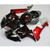 ABS Injection Mold Bodywork Fairing Kit For Honda CBR600RR 2005 2006 F5 Red Black #20