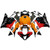 Orange Black ABS Fairing Bodywork Kit Fit Honda CBR 600 RR F5 2009-2012 10 11 #21
