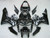 Injection Fairing Kit Bodywork ABS fit For Honda CBR600RR 2005-2006 Black #12