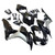 2006-2007 Honda CBR1000RR Injection Fairing Kit Bodywork Plastic ABS #19 Amotopart Fairing