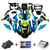 2015-2019 Yamaha YZF 1000 R1 Injection Fairing Kit Bodywork Plastic ABS #105 Amotopart Fairing