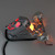Skull Tail Light Rear Indicators Turn Signals License Tag Bracket Set Harley Davidson, Chrome, Amber LED Indicators