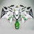 Injection Fairing Kit Bodywork Plastic ABS fit For Yamaha YZF 600 R6 2005 #130 Injection Fairing Kit Bodywork Plastic ABS fit For Yamaha YZF 600 R6 2005 #130