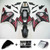 Injection Fairing Kit Bodywork Plastic ABS fit For Yamaha YZF 600 R6 2005 #134