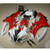 Red White ABS Fairing Bodywork Set For Yamaha YZF R6 YZF-R6 2006-2007 #24 Red White ABS Fairing Bodywork Set For Yamaha YZF R6 YZF-R6 2006-2007 #24