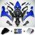 Injection Fairing Kit Bodywork Plastic ABS fit For Yamaha YZF 600 R6 2006-2007 #135