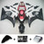 Injection Fairing Kit Bodywork Plastic ABS fit For Yamaha YZF 600 R6 2003-2004 R6S 2006-2009 #129