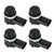4X PDC Parking Sensor 1T0919297A For VW Golf Passat Sharan Tiguan Touran