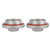 2x Valve Adjuster Cover Cap O-Ring For Suzuki QuadRunner LT LT-F 125 160 185 230
