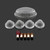 TailLight Turn Signals Indicators Lens Bulbs Set Triumph Bonneville SE T100, Clear TailLight Turn Signals Indicators Lens Bulbs Set Triumph Bonneville SE T100, Clear