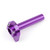 CNC Twist Throttle Moped Scooter Street Motorcycle Dirt Monkey Bike Purple