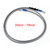 200cm/79" M10 Brake Oil Hose Line Banjo Fitting Stainless Steel End