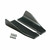 2pcs 35cm Skirt Spoiler Rear Lip Extension Rocker Splitters Winglet Wings Carbon