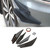 Universal Car Front Bumper Fins Body Splitter Spoiler Canards Carbon Fiber Look Universal Car Front Bumper Fins Body Splitter Spoiler Canards Carbon Fiber Look